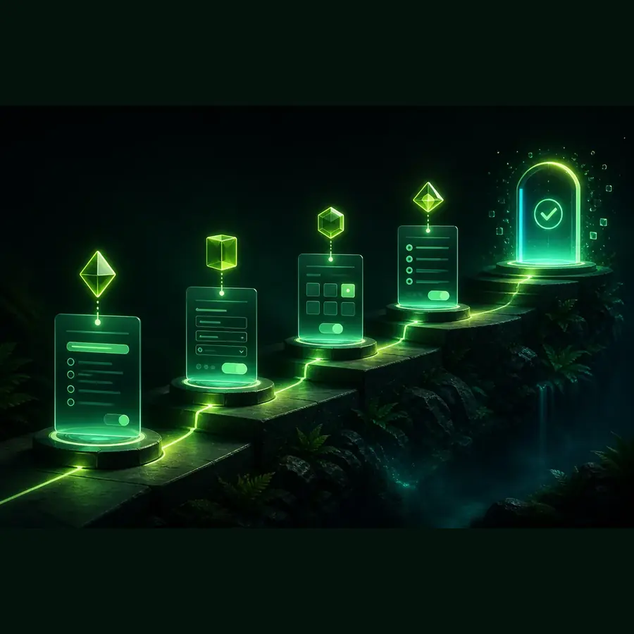 ساخت فرم چندمرحله‌ای